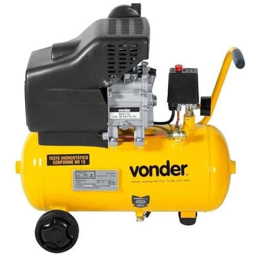 Motocompressor de Ar Compacto e Portátil 8,0 pcm 21,6 litros MCV216 Vonder, imagem 1 de 1