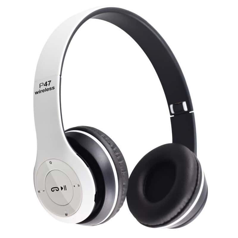 Fone P47 Bluetooth 5.0 Sem Fio | Estéreo Premium com Microfone para Celular, Escola e Gamer, imagem 1 de 1