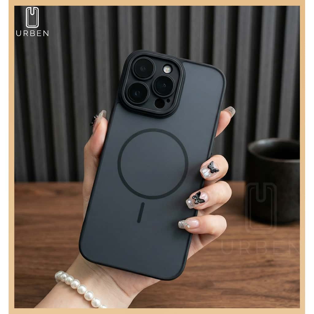 Novo Capa Magnética Space 2 em 1 Anti Queda Fosca Premium Com Proteção Câmera Para iPhone 11 12 13 14 15 16 Pro Max, imagem 1 de 1