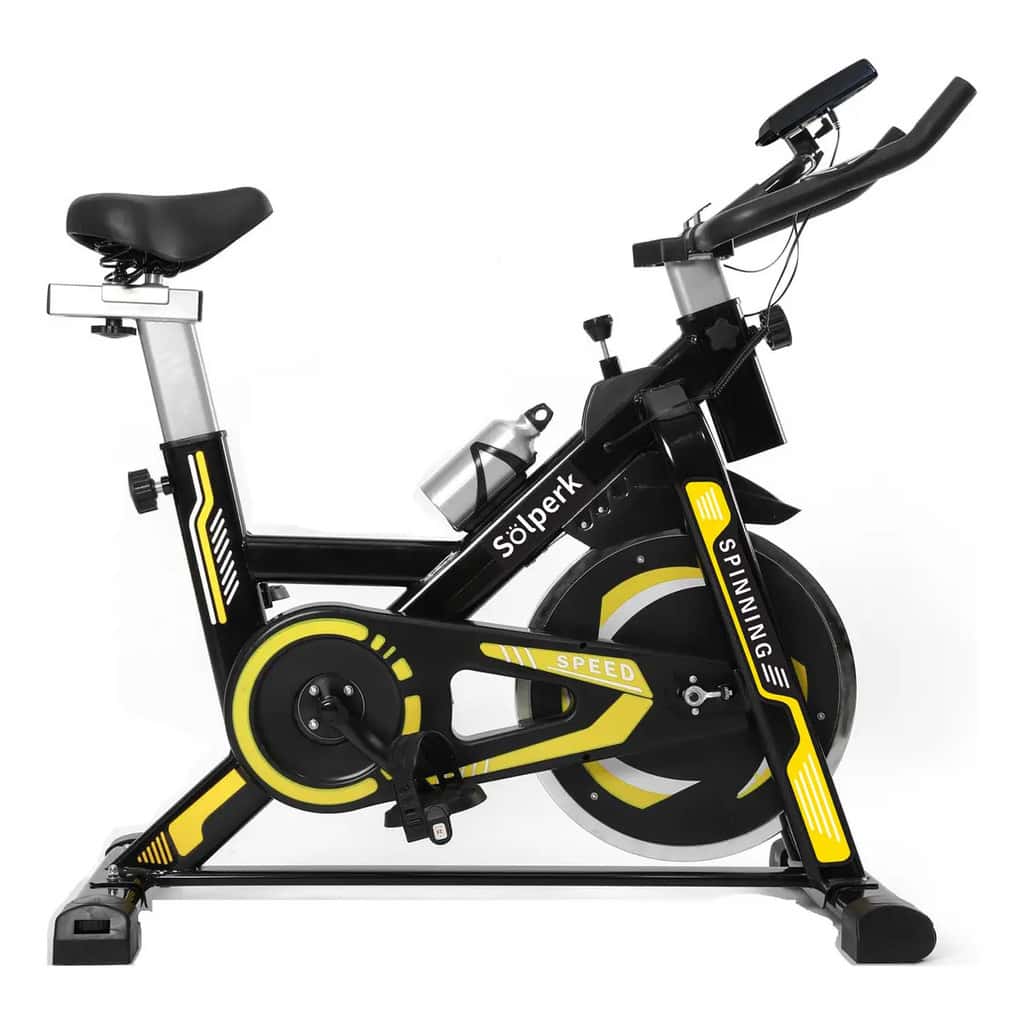 Bicicleta ergométrica profissional com visor, capacidade máxima de peso de 150KG e volante de inércia10KG, imagem 1 de 1