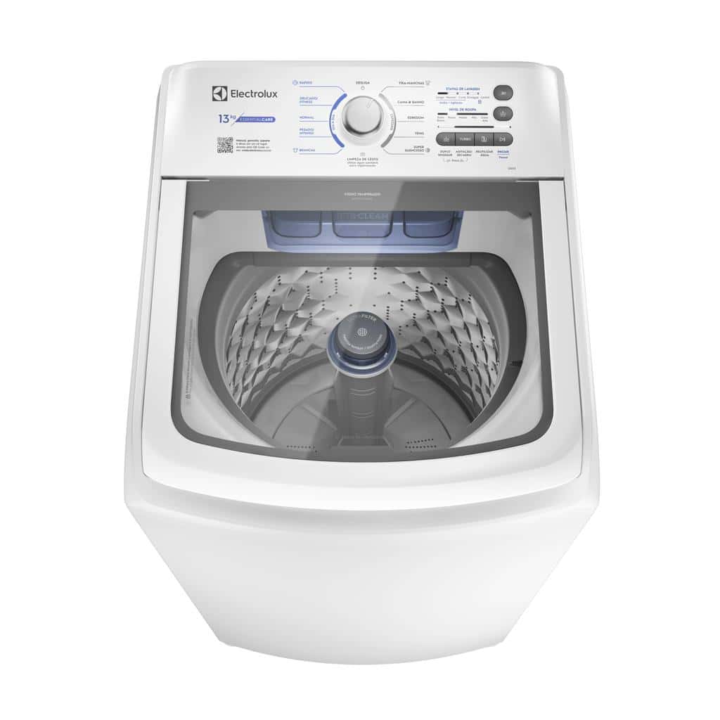 Máquina de Lavar Electrolux 13kg Branca Essential Care com Cesto Inox e Jet&Clean (LED13), imagem 1 de 1
