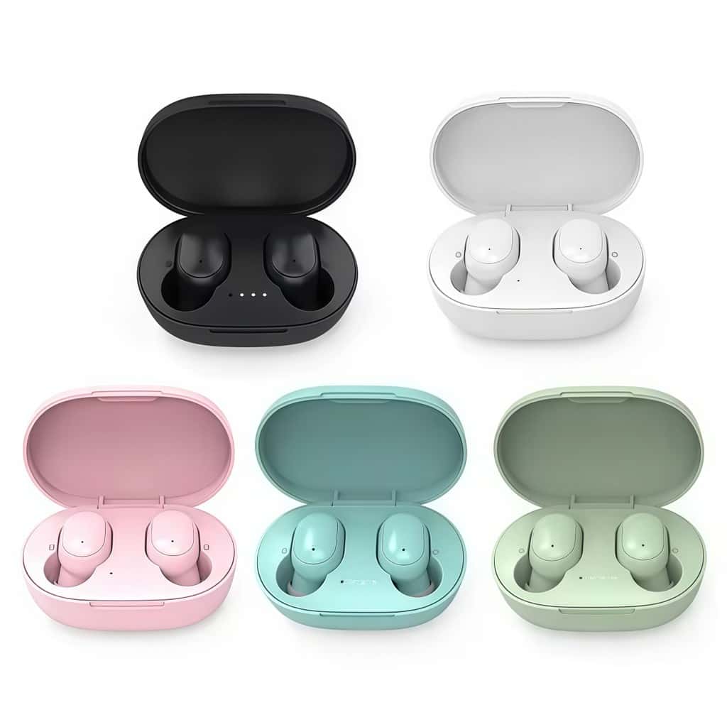 A6S Fone Sem Fio Bluetooth Intra Auricular com Microfone e Estojo Portátil, imagem 1 de 1