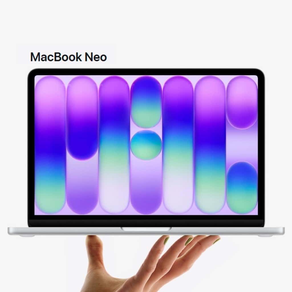 MacBook Neo Apple 13" Chip A18 Pro CPU de 6 núcleos GPU de 5 núcleos 8GB RAM 256GB Nota Fiscal, imagem 1 de 1