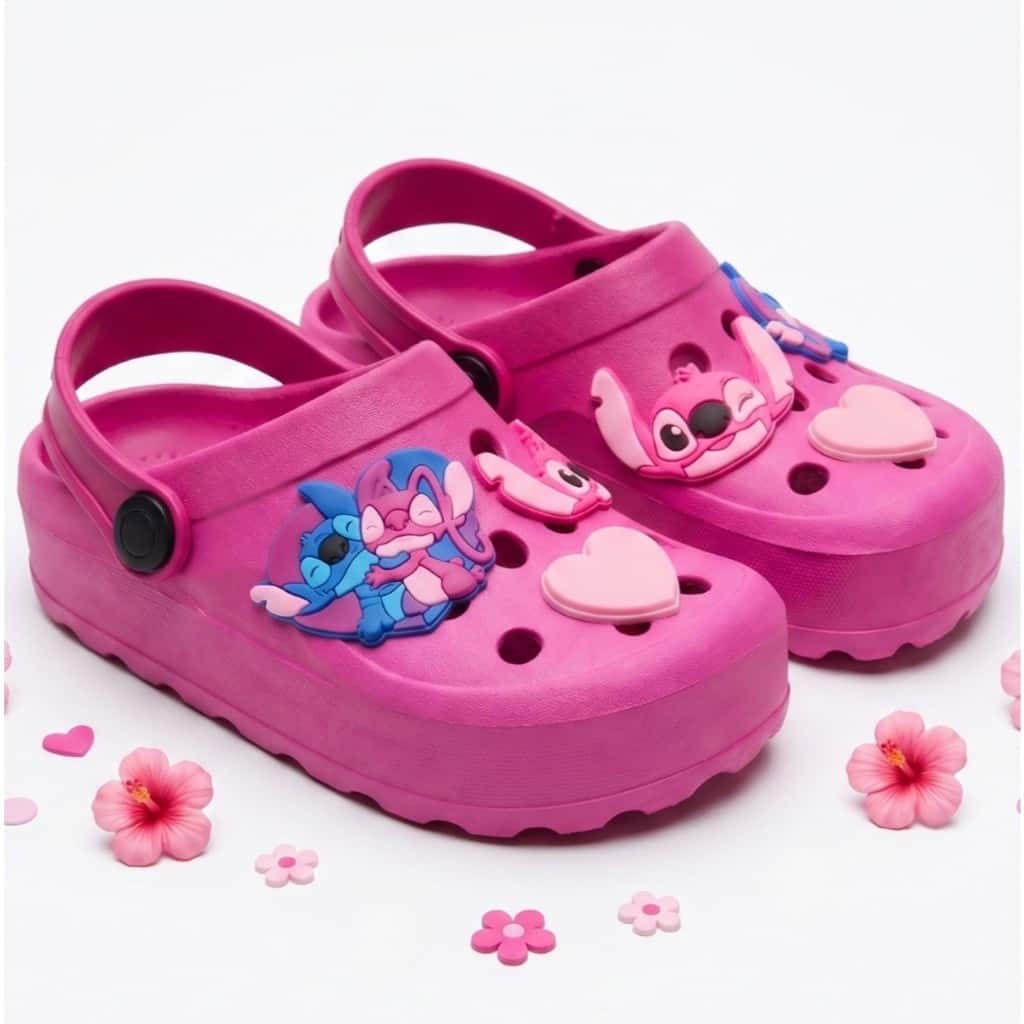 Babuche Infantil Feminino Original Antiderrapante Várias Cores Para Menina Sandália Fechada Promoção, imagem 1 de 1
