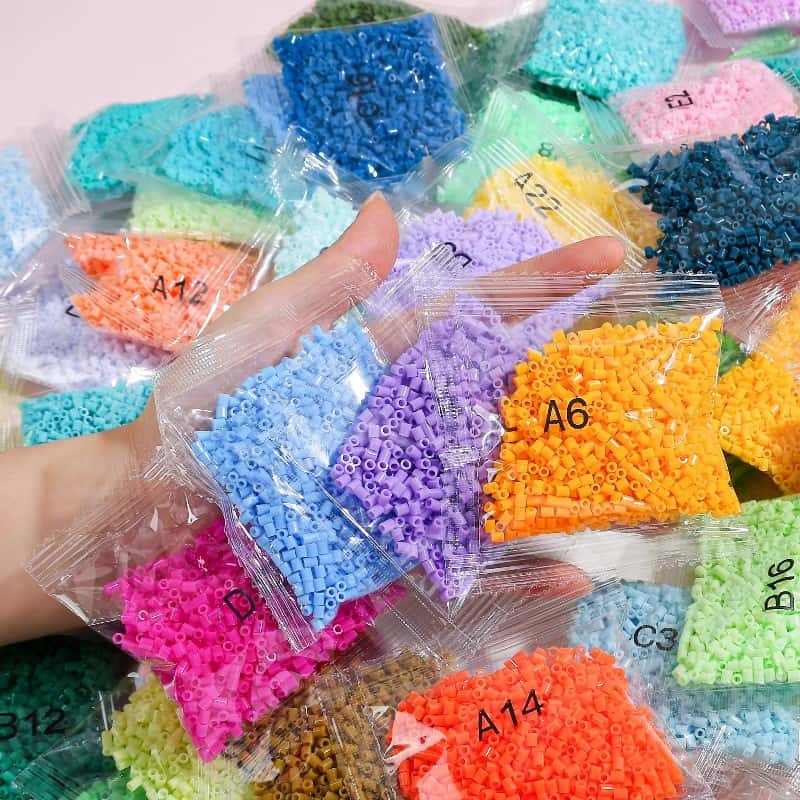 1000 Unidades/Pacote 2.6mm Perler Contas Fusível Hama Para Diy Presente Artesanal Decoração Casa Quebra-Cabeça, imagem 1 de 1