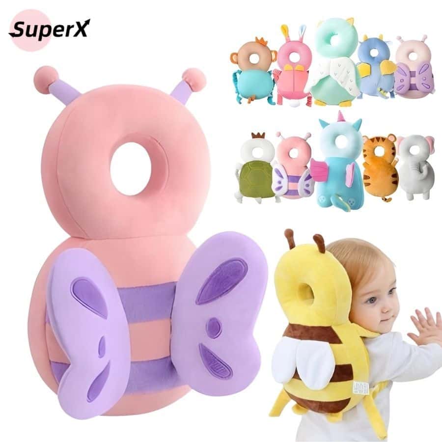Mochila de Proteção Infantil para Bebês – Protetor de Cabeça com Almofada Anti Impacto e Antiquedas, imagem 1 de 1