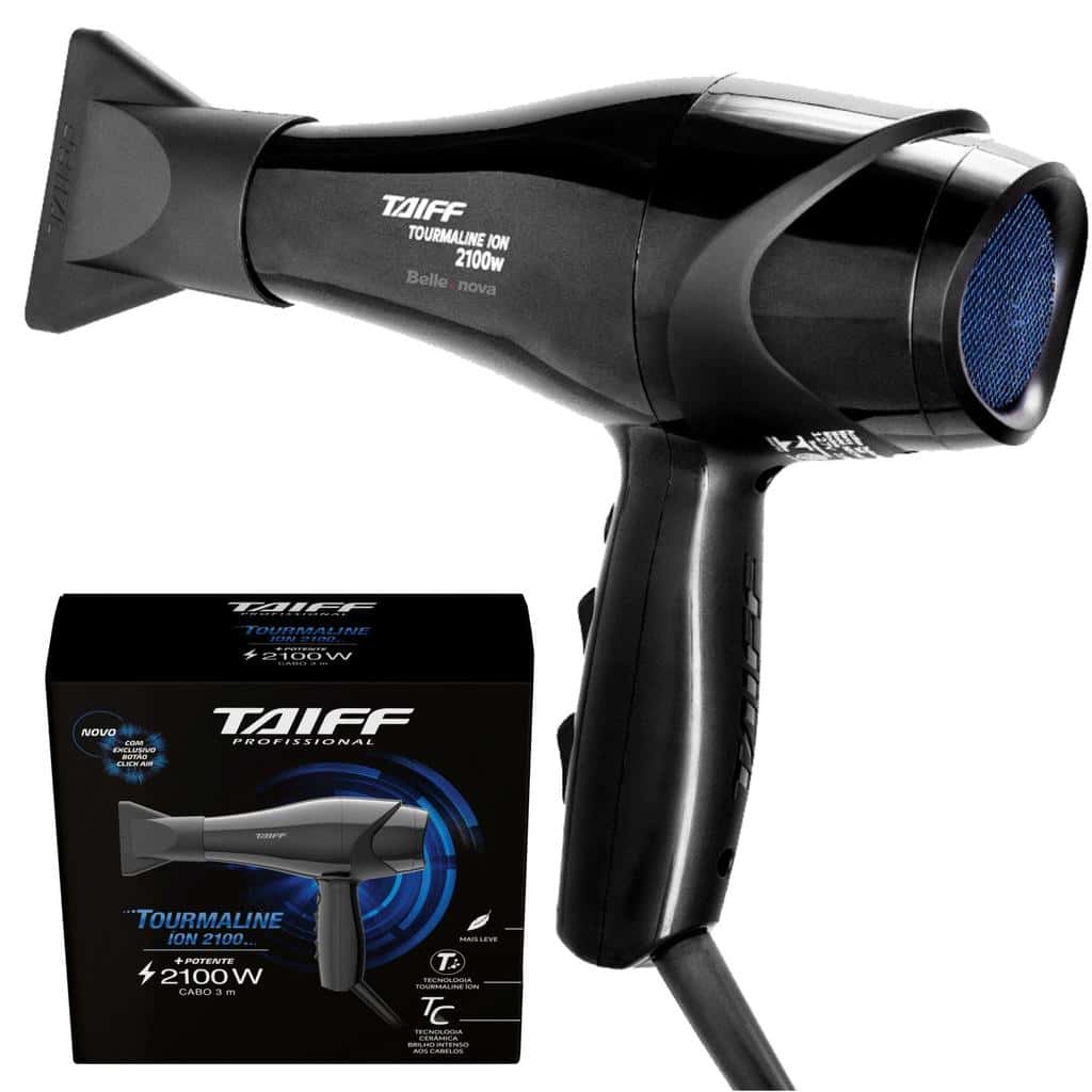 Secador De Cabelo Taiff New Tourmaline Profissional 2100W, imagem 1 de 1