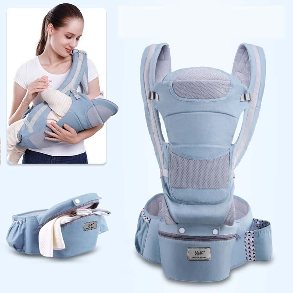 Canguru Hipseat para Bebê Banco de Cintura Mochila Infantil para Passeio Várias Cores ANJGG BRASIL, imagem 1 de 1