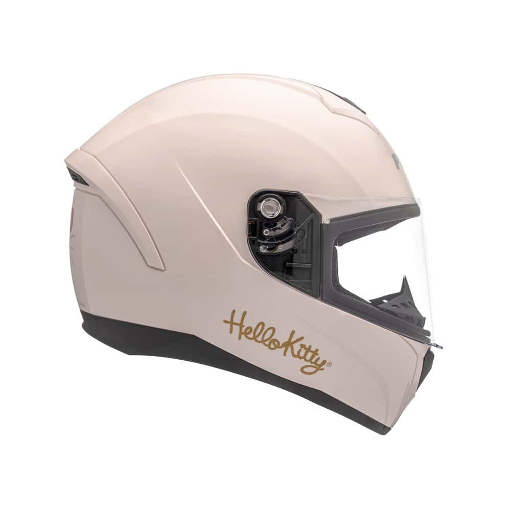 Capacete Moto Fechado Hello Kitty Hk Peels Checked, imagem 1 de 1