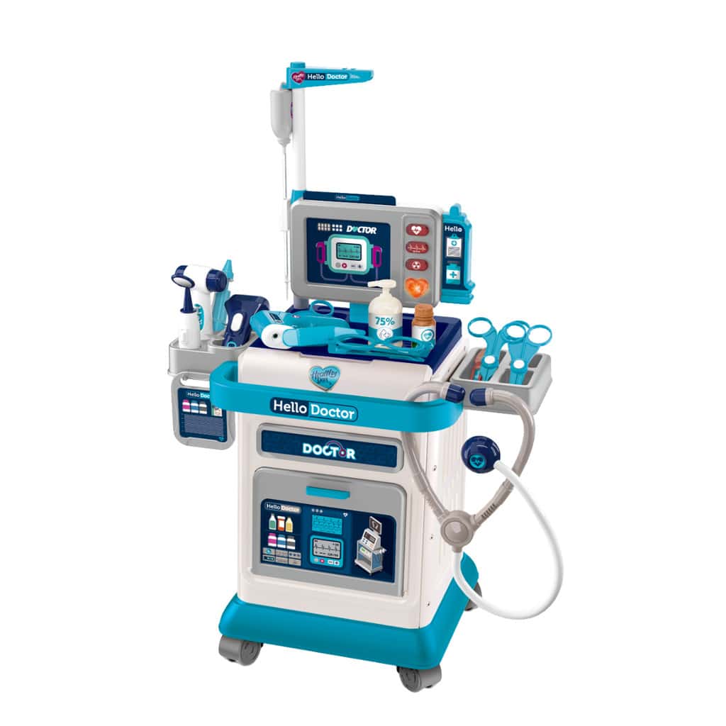 Bancada Carrinho De Médico Infantil Doctor Center Maxi Toys, imagem 1 de 1