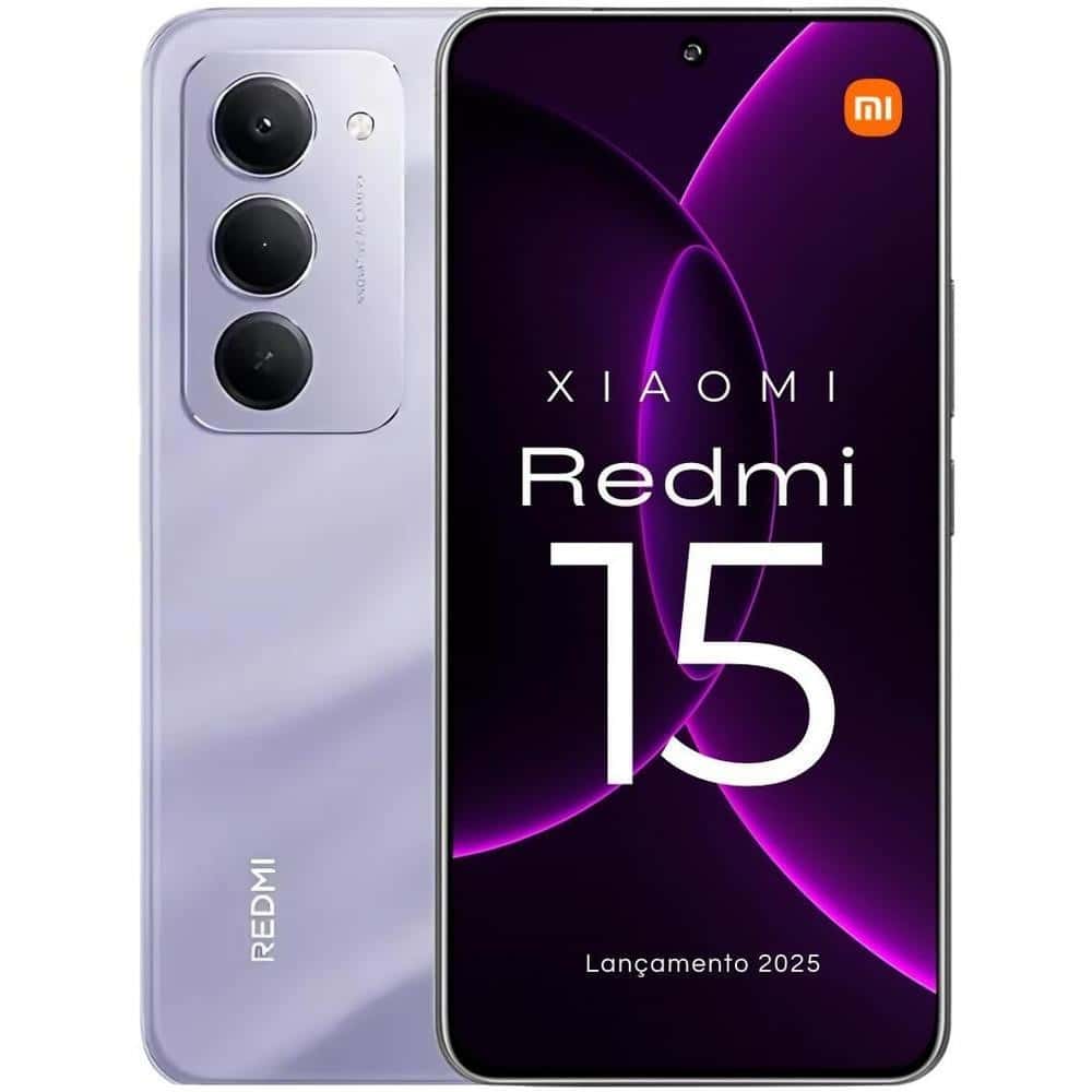 Smartphone Xiaomi Redmi 15 256gb / 128gb Versão Global Original Envio Imediato (PELÍCULA CORTESIA), imagem 1 de 1