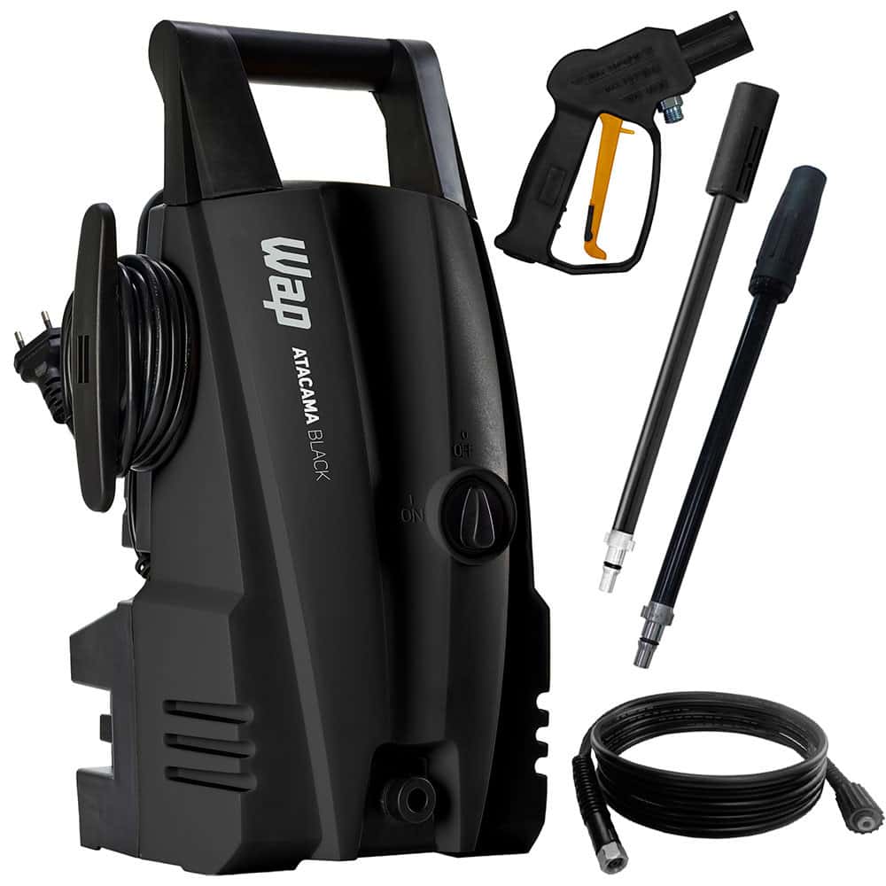 Lavadora de Alta Pressão WAP Atacama Black Potência 1400W Pressão 1500PSI Motor Universal, imagem 1 de 1