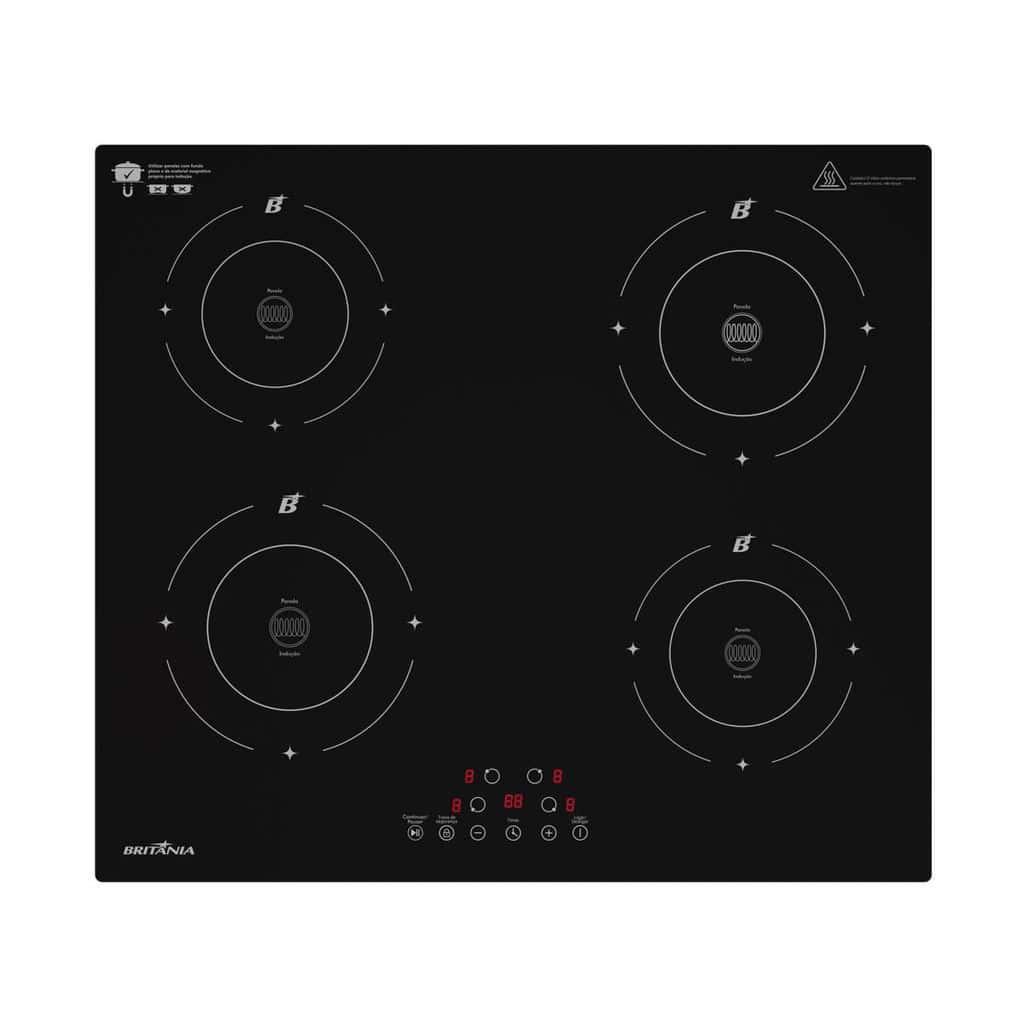 Cooktop 4 Bocas de Indução Britânia BCTE40A, imagem 1 de 1