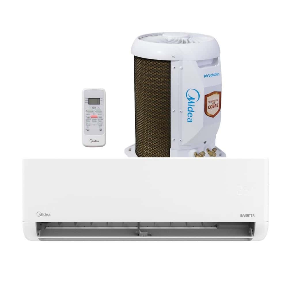 Ar Condicionado Split Midea Inverter Lite 12000 Btu R32 Frio 42ebvcb12m5 Branco 220v, imagem 1 de 1