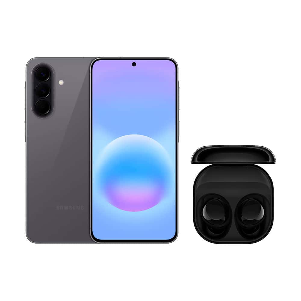 Galaxy A57 5G (256GB) - Cinza + Galaxy Buds Core - Preto, imagem 1 de 1