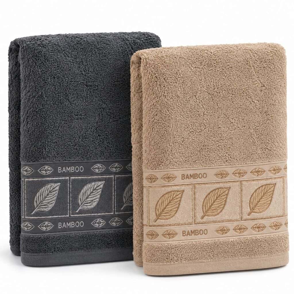 Kit Com 2 Toalhas de Banho Grandes 70x140cm. Toalhas Grandes e Macias, 2 Toalhas Com Alta Absorção., imagem 1 de 1