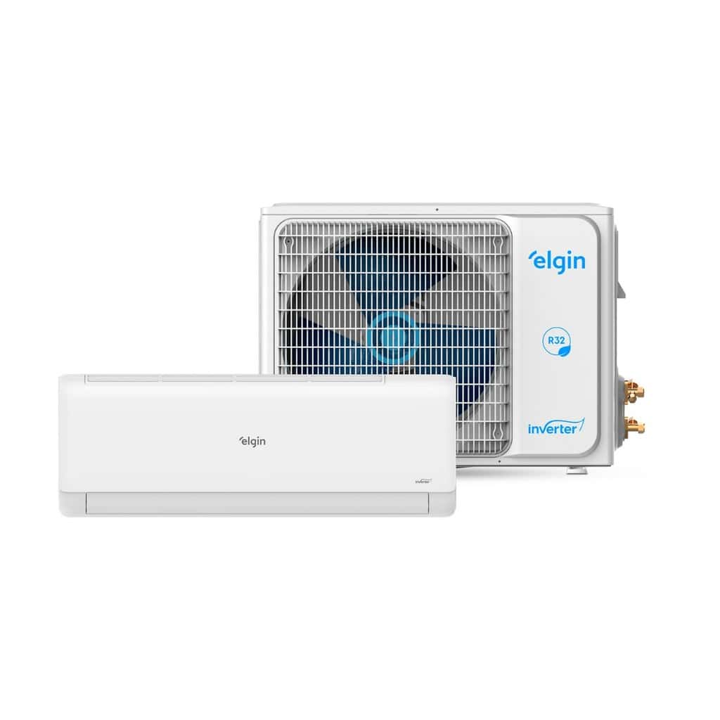 Ar Condicionado Elgin Split Hi Wall Eco Inverter Iii 12000 Btu Frio Wi-fi Hjfc12c2wgcg Branco 220, imagem 1 de 1