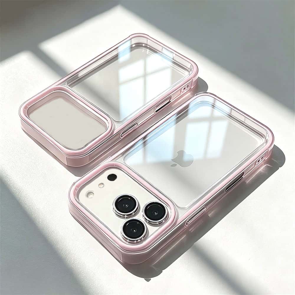 Nunca Amarelo ! Capa Transparente 2 Em 1 Anti-Impacto Capinha Para iPhone 18 15 14 Plus 17 Air 16 13 12 11 Pro Max Norma, imagem 1 de 1