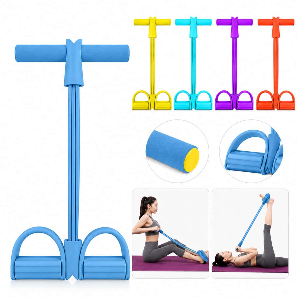 Elástico Extensor Pedal Fitness Musculação Pilates Treinamento Funcional, imagem 1 de 1