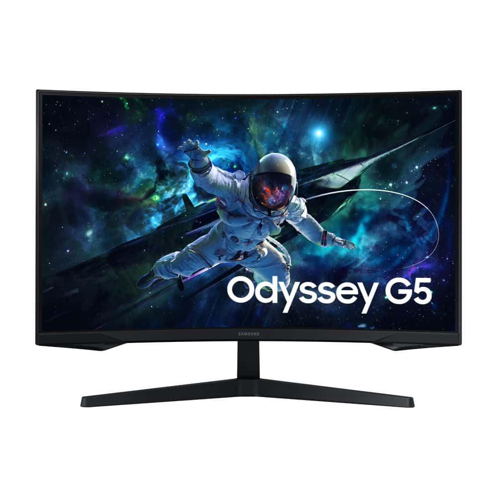Monitor Gamer Samsung Odyssey G5 32'', QHD, 165Hz, 1ms,  Freesync, HDMI, DP, imagem 1 de 1