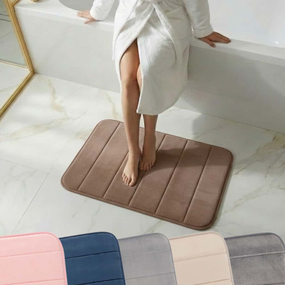 Tapete Foam Absorvente 38x58 cm Soft Antiderrapante Toque Macio Cores Variadas, imagem 1 de 1