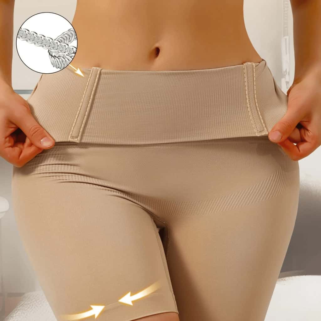 Cinta Modeladora Feminina Moda Short Reduz 2 Medidas Empina Bumbum Alta Compressão Não Enrola, imagem 1 de 1