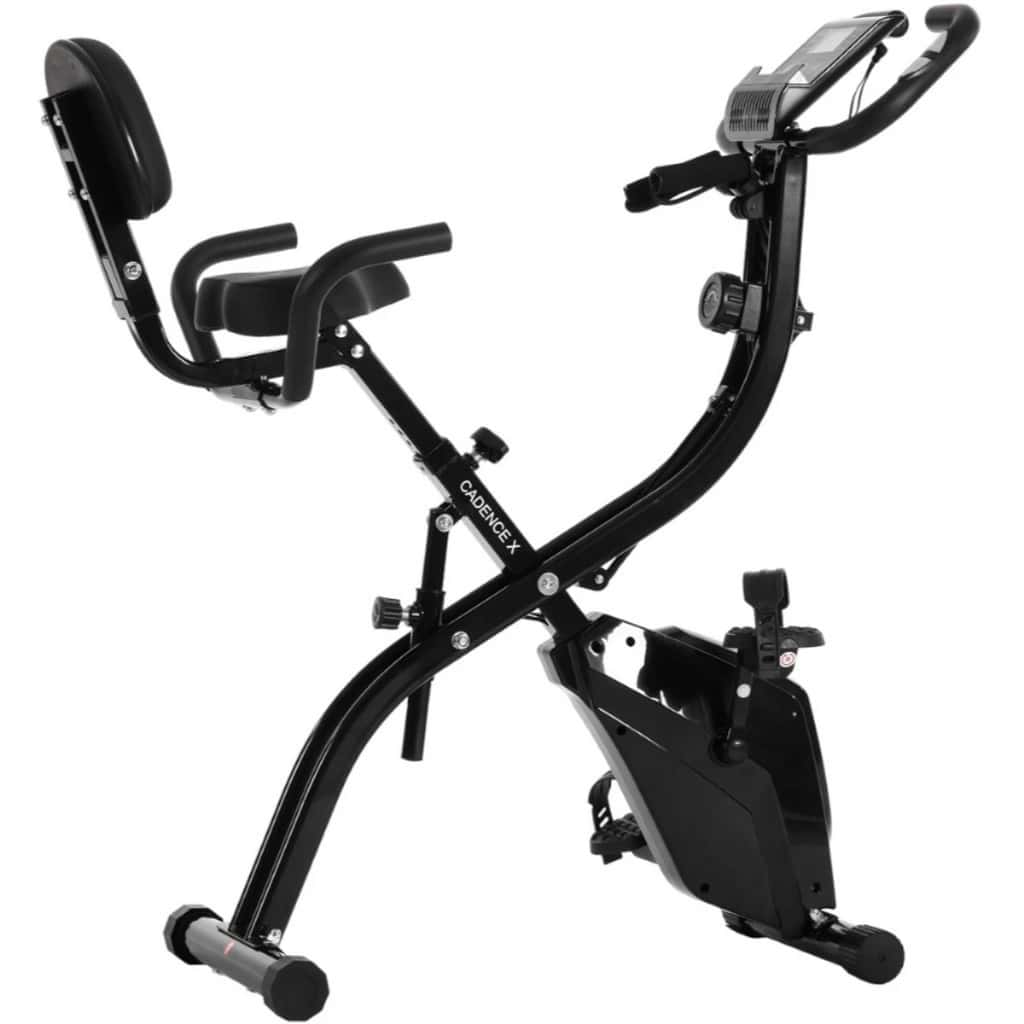 Bicicletas ergométricas verticais dobráveis ​​podem ser usadas para exercícios de fisioterapia e reabilitação., imagem 1 de 1