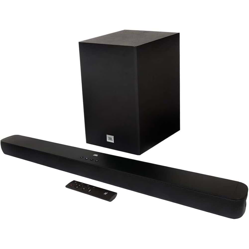 Soundbar JBL  Bluetooth, Cinema SB180, 2.1 Canais, Subwoofer de 6,5" Sem Fio  110W RMS, imagem 1 de 1