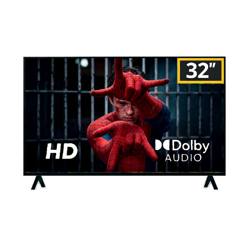 Smart TV 32" Led HD Wifi HDMI Android TV Netflix YouTube 100/240V